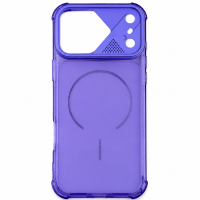 ONES silikonska maskica iPhone 17 Pro Max Transparent Ljubičasta