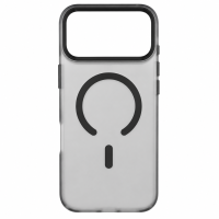 ONES silikonska maska iPhone 17 Pro Max MagSafe Frosted Crna