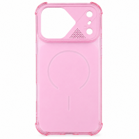 ONES silikonska maskica iPhone 17 Pro Max Transparent Roza