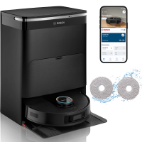 BOSCH robotski usisivač BCRDW3BX Spotless Max Cam Crna
