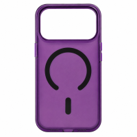 ONES silikonska maskica iPhone 17 Pro Transparent w MagSafe Ljubičasta