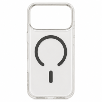 ONES silikonska maskica iPhone 17 Pro Transparent w MagSafe Siva