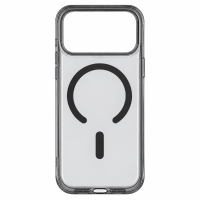 ONES silikonska maskica iPhone 17 Pro Transparent w MagSafe Crna