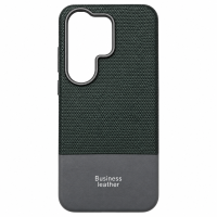 ONES maskica Samsung S26 Ultra Business Leather Olive Gray