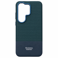 ONES maskica Samsung S26 Ultra Business Leather Dark Teal Navy