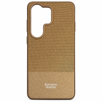 ONES maskica Samsung S26 Ultra Business Leather Champagne Gold-Sand