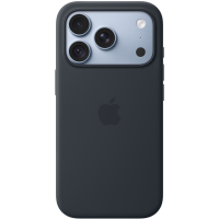 APPLE iPhone 18 Pro Max Silicone Case with MagSafe Navy Blue