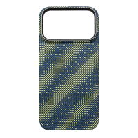 APPLE maskica iPhone 17 Pro Max/18 Pro Max TITAN Woven Carbon Look Multicolor S36