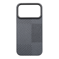 APPLE maskica iPhone 17 Pro Max/18 Pro Max TITAN Woven Carbon Look Multicolor S37