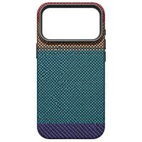 APPLE maskica iPhone 17 Pro Max/18 Pro Max TITAN Woven Carbon Look Multicolor S16