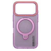 ONES TPU maskica iPhone 17 Pro Max/18 Pro Max Zeus w Stand Roza