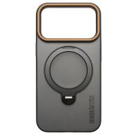 ONES TPU maskica iPhone 17 Pro Max/18 Pro Max Zeus w Stand Crna