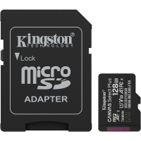 Kingston MicroSD 128GB Class 10 100MB/s U1 V10